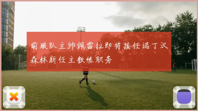 前狼队主帅佩雷拉即将接任诺丁汉森林新任主教练职务